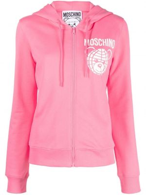 Hoodie Moschino rosa