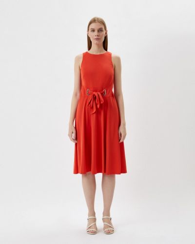 Платье Lauren Ralph Lauren оранжевое