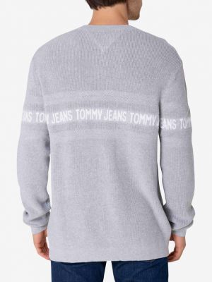 Pulover Tommy Jeans gri