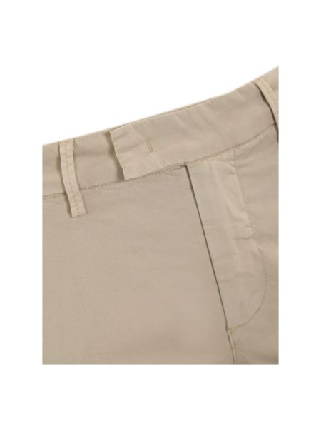 Pantalones skinny de algodón Re-hash beige