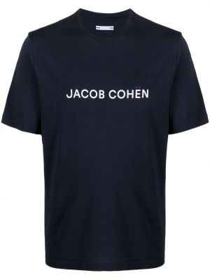 Памучна тениска с принт Jacob Cohën
