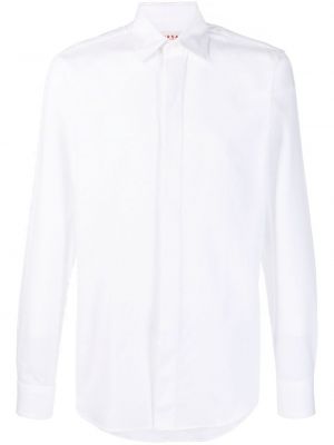 Chemise en coton avec manches longues Fursac blanc
