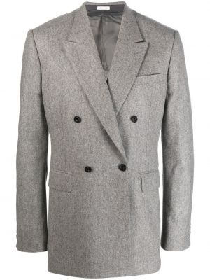 Følte lang blazer Alexander Mcqueen grå