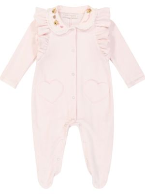 Bomull romper for jenter Monnalisa rosa