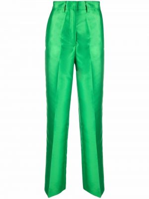 Παντελόνι με ίσιο πόδι Blanca Vita πράσινο