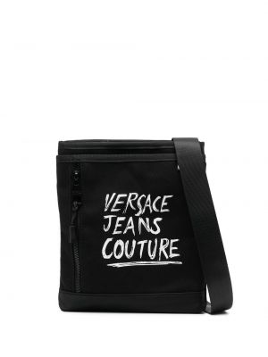 Sac à imprimé Versace Jeans Couture noir