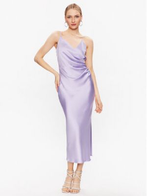 Koktejlové šaty Imperial fialové