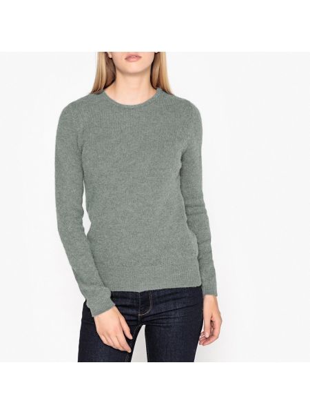 Пуловер с круглым вырезом American Vintage, зеленый