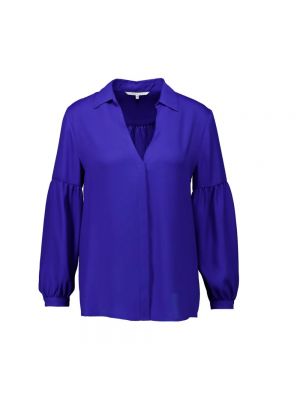 Bluse mit v-ausschnitt Xandres lila