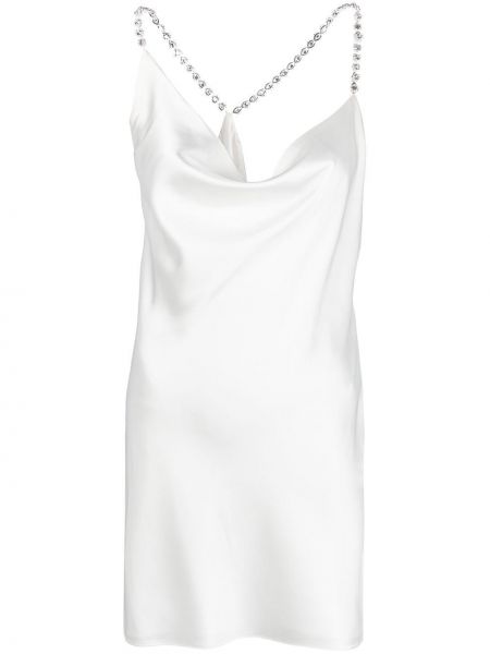 Коктейлна рокля Loulou бяло