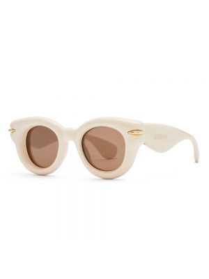Okulary przeciwsłoneczne Loewe białe