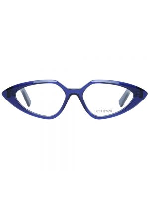 Okulary Sportmax niebieskie