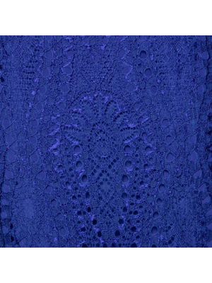 Falda de seda Emilio Pucci Pre-owned azul