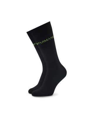 Чорапи Emporio Armani черно