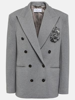 Jersey blazer aus baumwoll Giuseppe Di Morabito