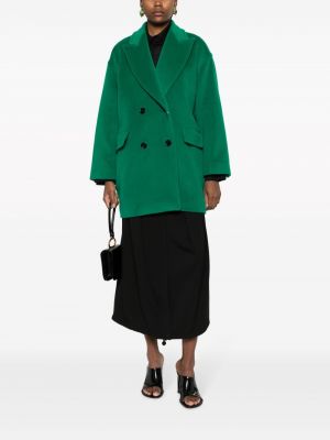 Kabát Max Mara Vintage zelený