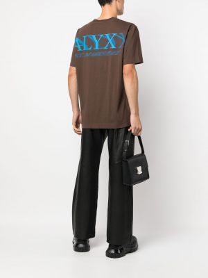 T-krekls ar apdruku ar apaļu kakla izgriezumu 1017 Alyx 9sm
