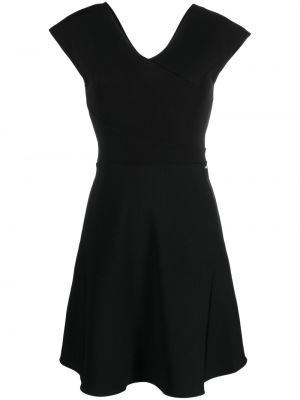 Φόρεμα από ζέρσεϋ Armani Exchange μαύρο