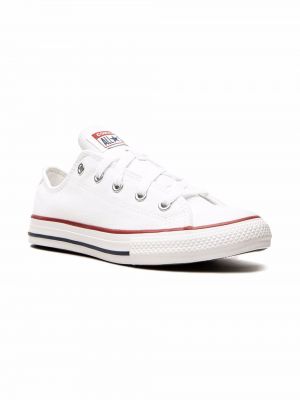 Sneakers med stjärnmönster för tjejer Converse Kids vit