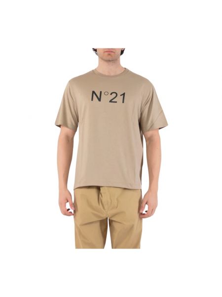 Koszulka N°21 beżowa