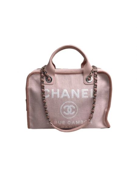 Shopperka Chanel Vintage różowa