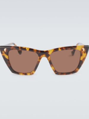 Okulary przeciwsłoneczne Nanushka brązowe