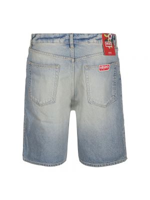 Pantalones cortos vaqueros Kenzo azul