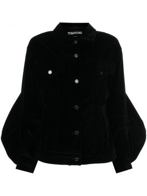Džínsová bunda Tom Ford čierna