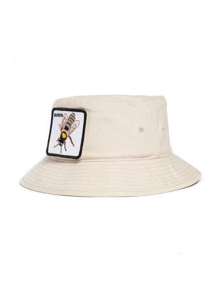Bavlněný klobouk Goorin Bros bílý