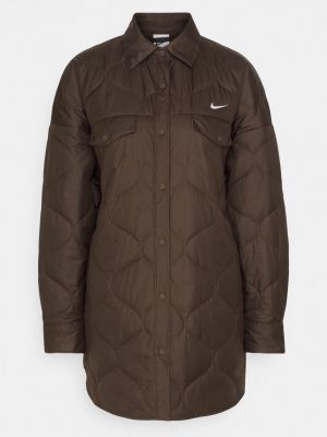 Демисезонная куртка Nike коричневая