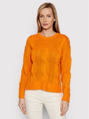 Sweter Vila pomarańczowy