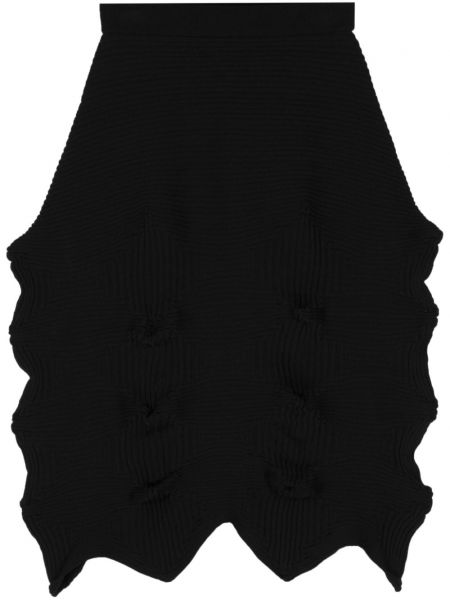 Midi suknja Issey Miyake crna