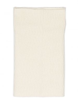 Žakárový pletený šál Filippa K biela