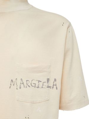 Kokvilnas t-krekls džersija Maison Margiela