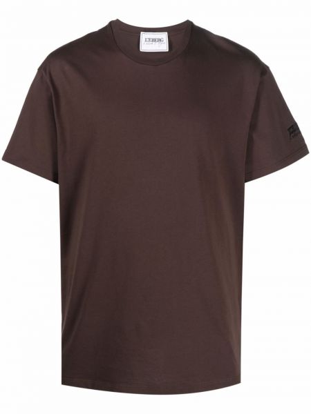 Camiseta manga corta Iceberg marrón