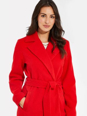 Cappotto invernale Threadbare rosso