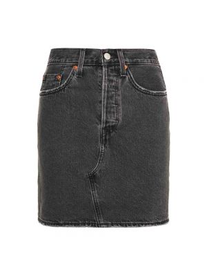 Spódnica jeansowa Levi's czarna