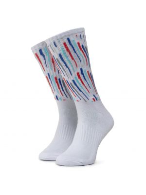 Ponožky Vysoké Dámske HUMMEL - Hml Sock Hawaii 207933-9253 White/Blue/Red