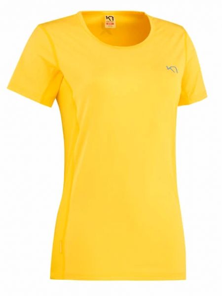 Marškinėliai Kari Traa geltona