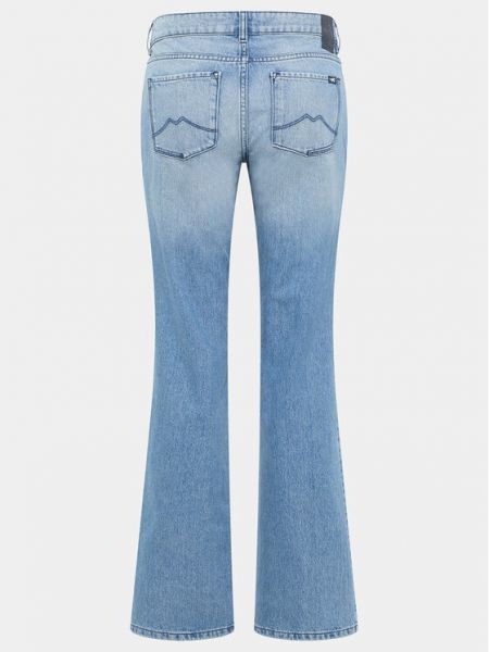 Прямые джинсы Mustang синие