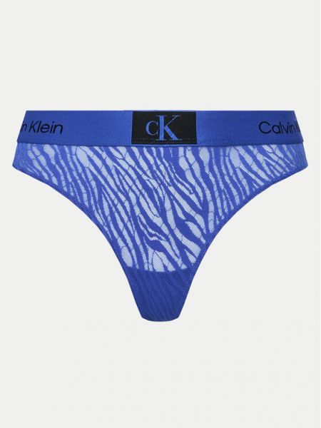 Stringai Calvin Klein Underwear mėlyna