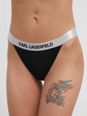 Plavky Karl Lagerfeld černé