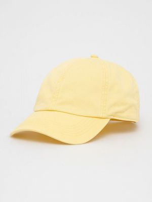Хлопковая шапка GAP Gap желтый