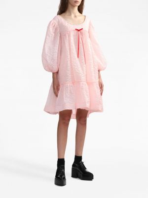 Šaty s mašlí Simone Rocha růžové