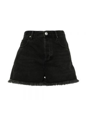 Szorty jeansowe Isabel Marant czarne