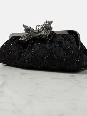 Listová kabelka Gucci čierna