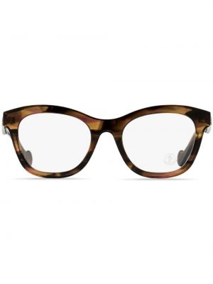 Lunettes de vue Moncler Eyewear marron