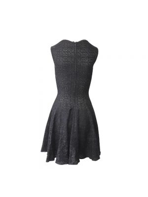 Sukienka z wiskozy Alaïa Pre-owned czarna