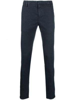 Pantaloni chino slim fit Dondup blu