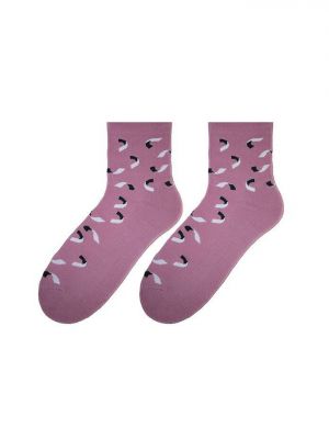 Ponožky Bratex ružová